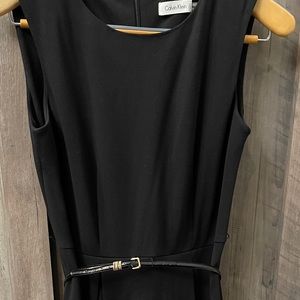 Black & white Calvin Klein dress